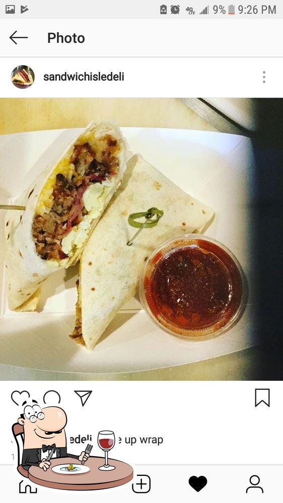 Sandwich Isle, 4280 Kuhio Hwy in Princeville Restaurant menu and reviews