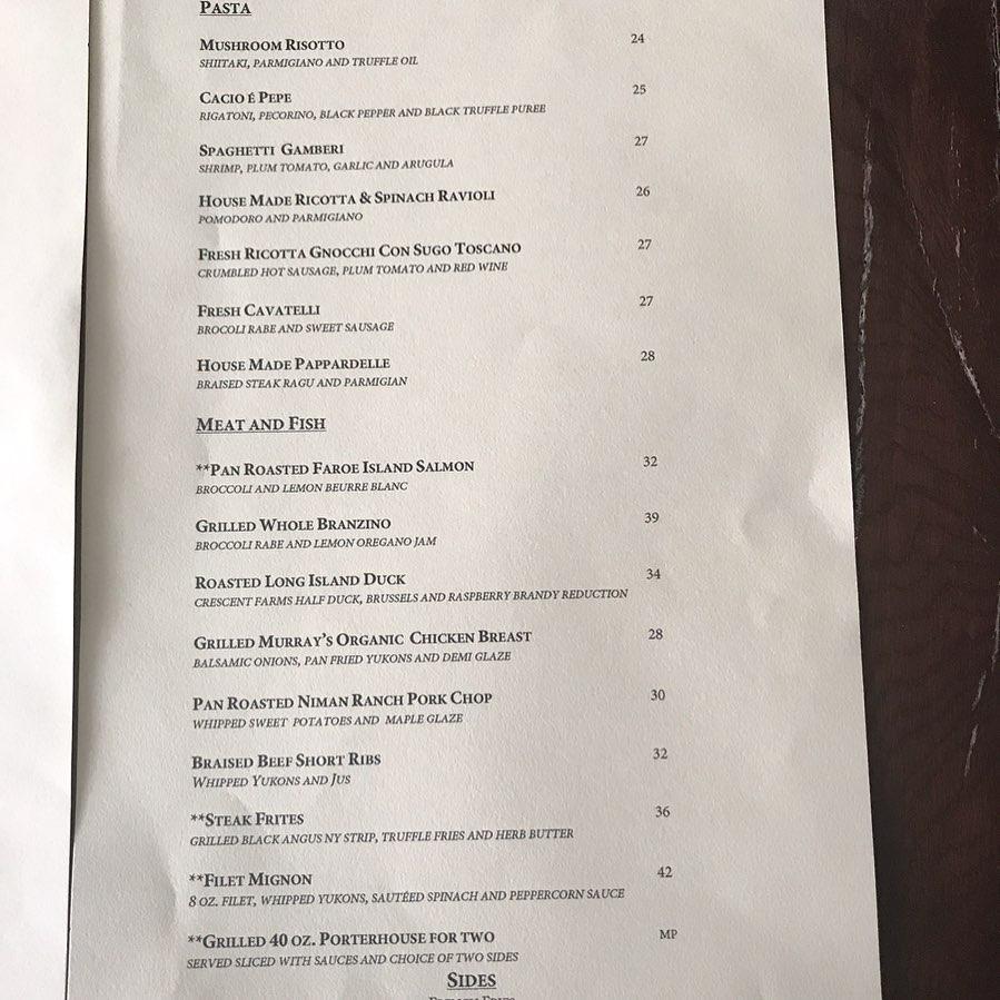 Menu at The Patio pub & bar, Westhampton Beach