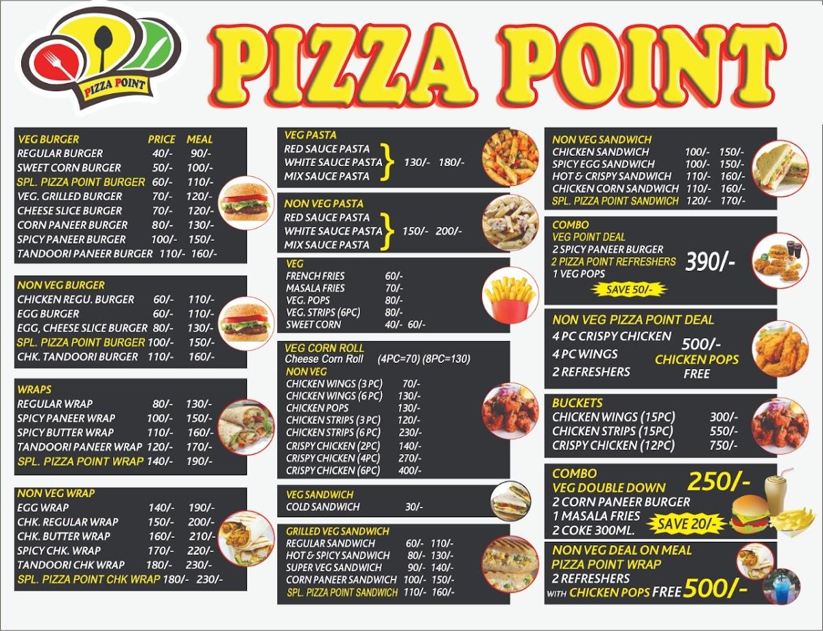 Pizza Point menu