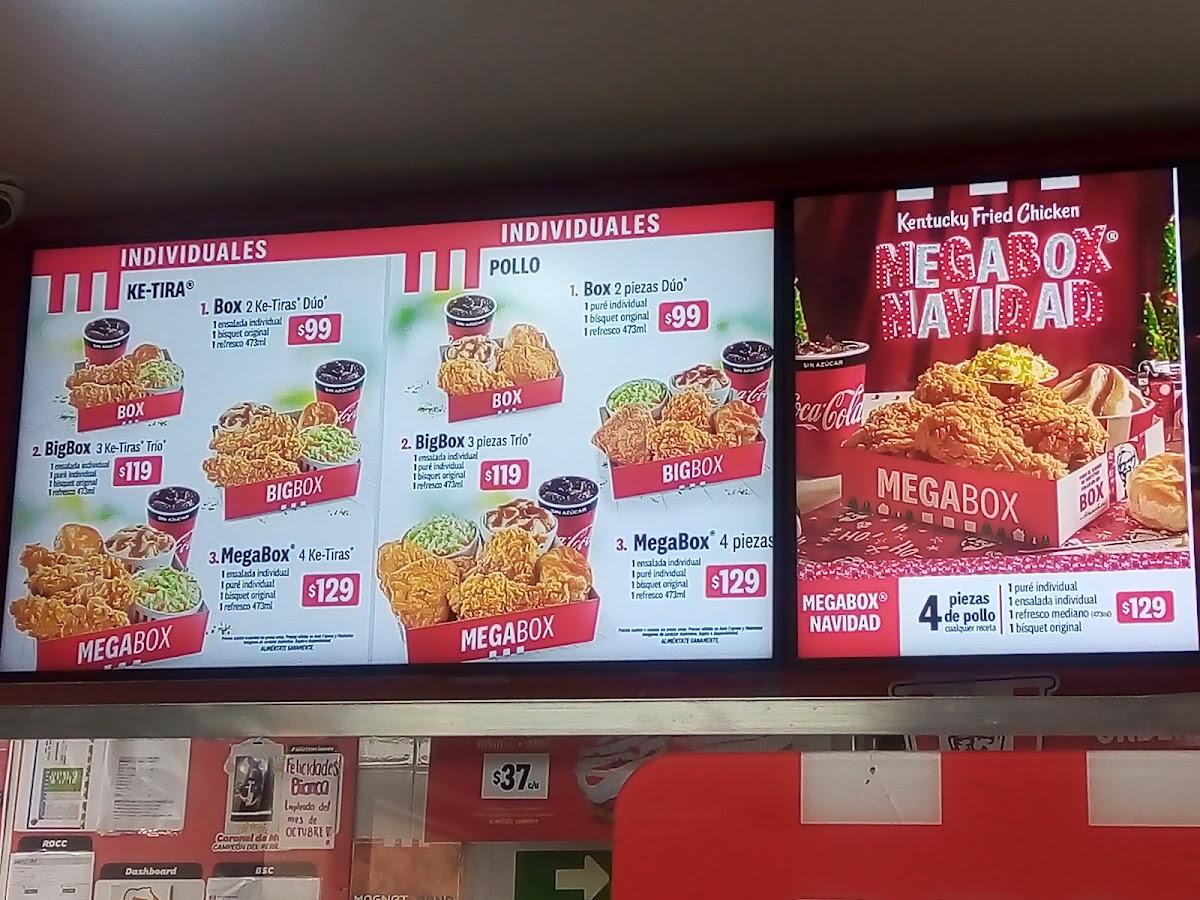 menu-at-kentucky-fried-chicken-restaurant-garc-a-heberto-castillo