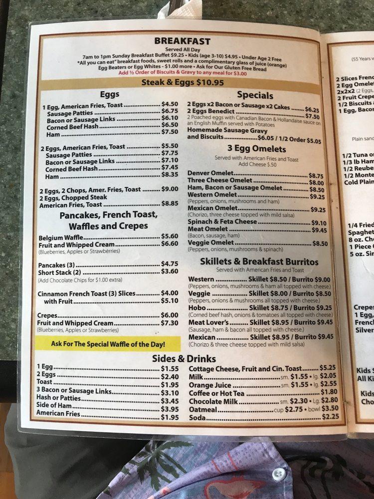 Menu at Whistle Stop Cafe Diamond IL, Diamond