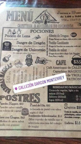 Callejon Dargon Monterrey cafe, Monterrey - Restaurant reviews