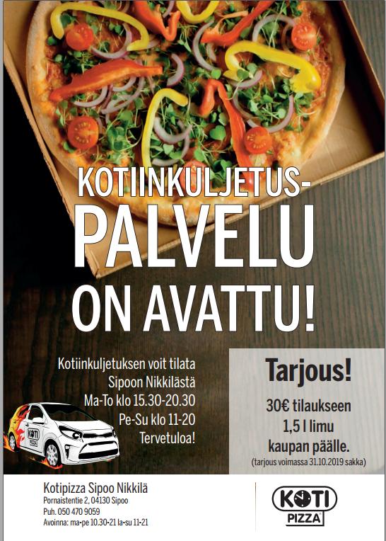 Kotipizza Nikkilä restaurant, Finland - Restaurant reviews