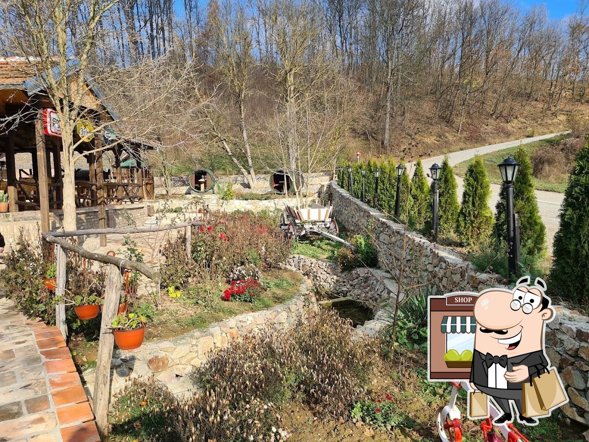 Check out the outside part of Etno Domaćinstvo Jevtić