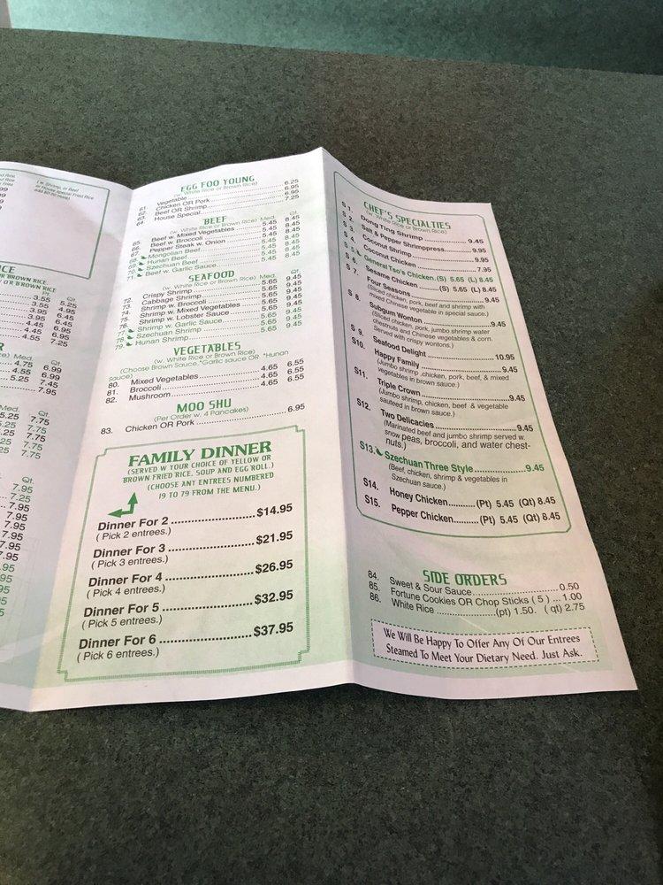 Menu at Mandarin Kitchen restaurant, Mobile, S University Blvd suite g