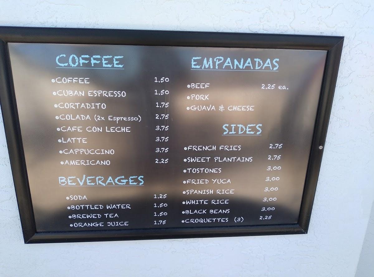 Carta de Nautical Cafe, Melbourne Beach