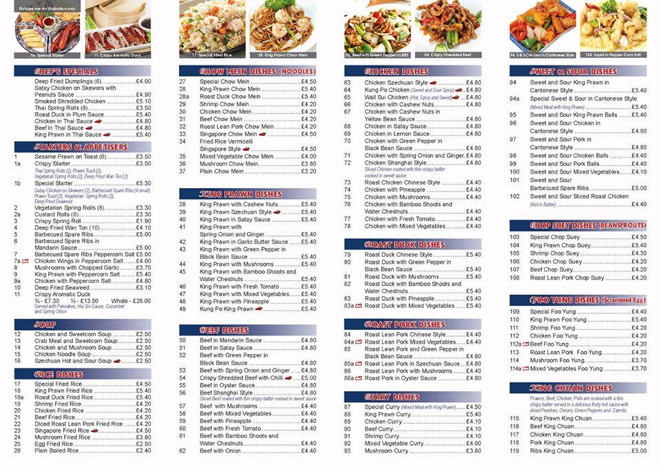 Menu at Aroma fast food, Worksop, Celtic Point