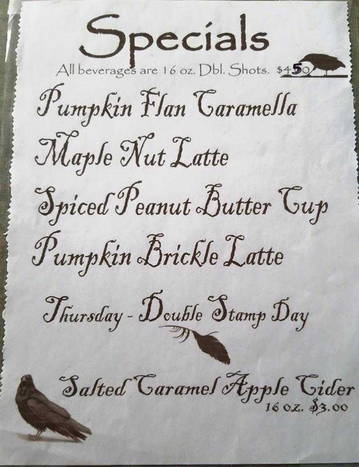 Menu at Capt'n Jack's, Westport