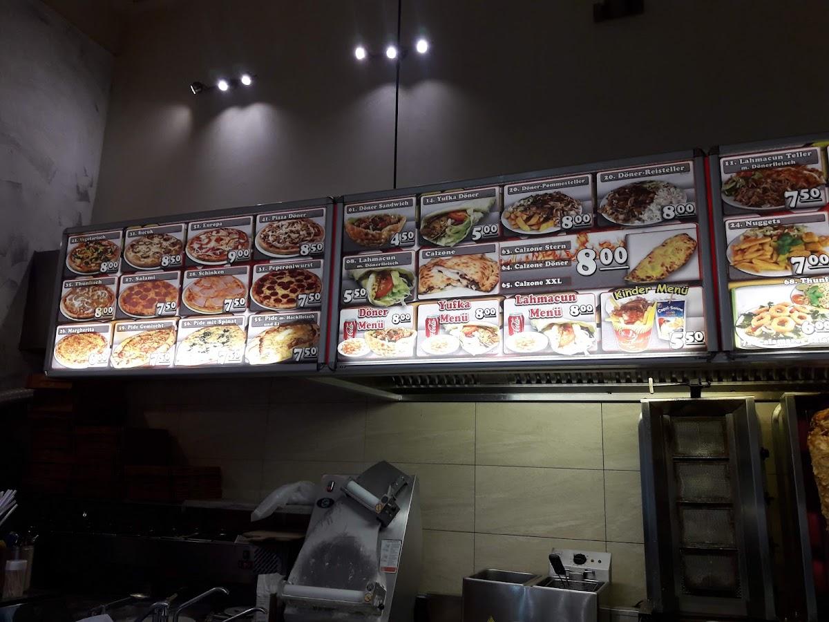 Speisekarte von Döner XXL Pizza, Wiesbaden