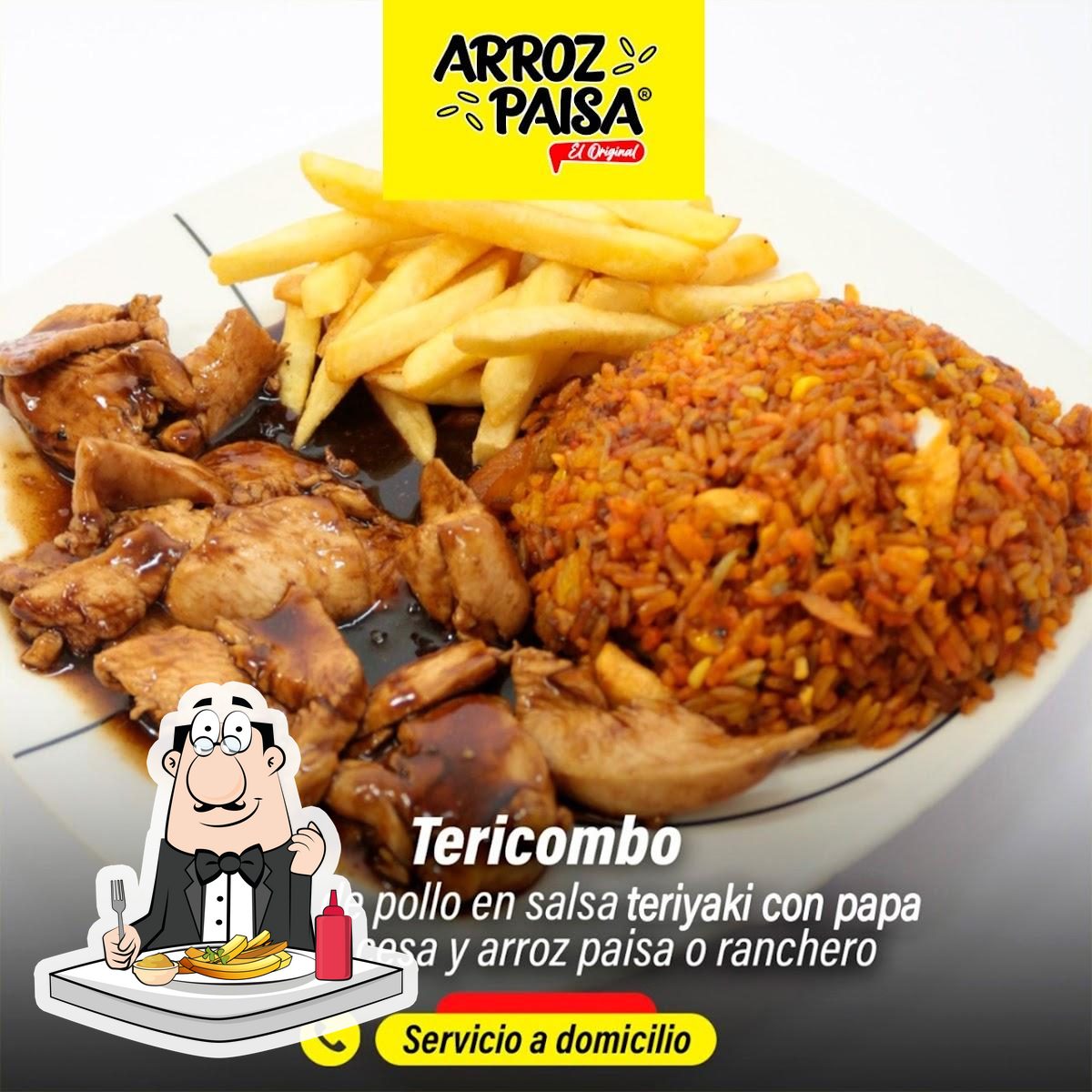 Arroz Paisa El Original Cartago Restaurant Cartago Restaurant