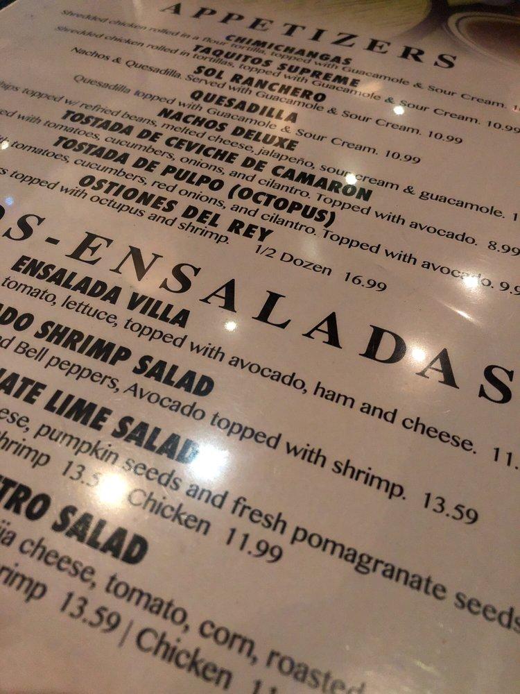 Carta del pub y bar PV'S Fresh Grill and Tequila Victorville, CA, Victorville