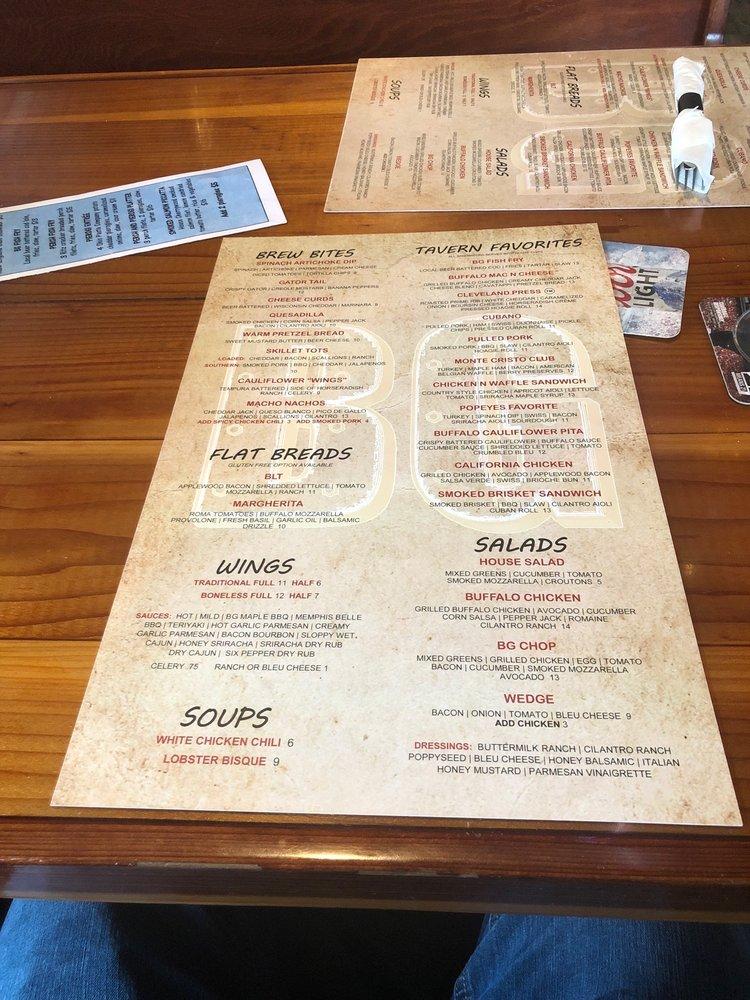 Menu at Brew Garden pub & bar, Middleburg Heights, Bagley Rd