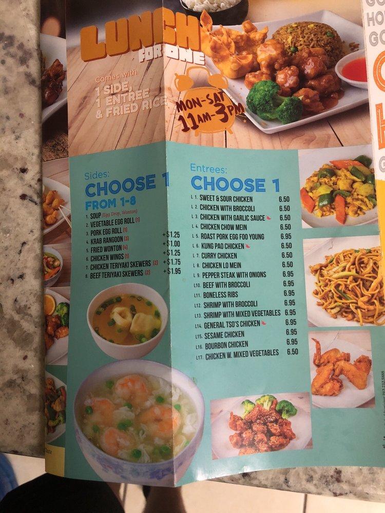 Menu at Good Homes Chinese Restaurant, Ocoee