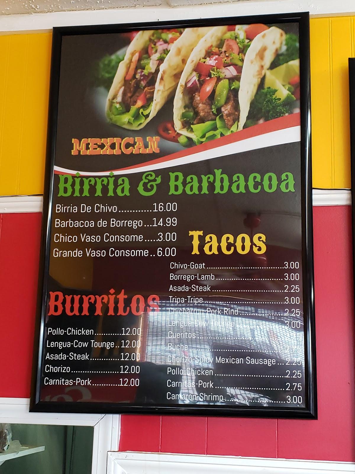 Birria & Barbacoa de Chivo Los Compadre's in Baton Rouge - Restaurant menu  and reviews