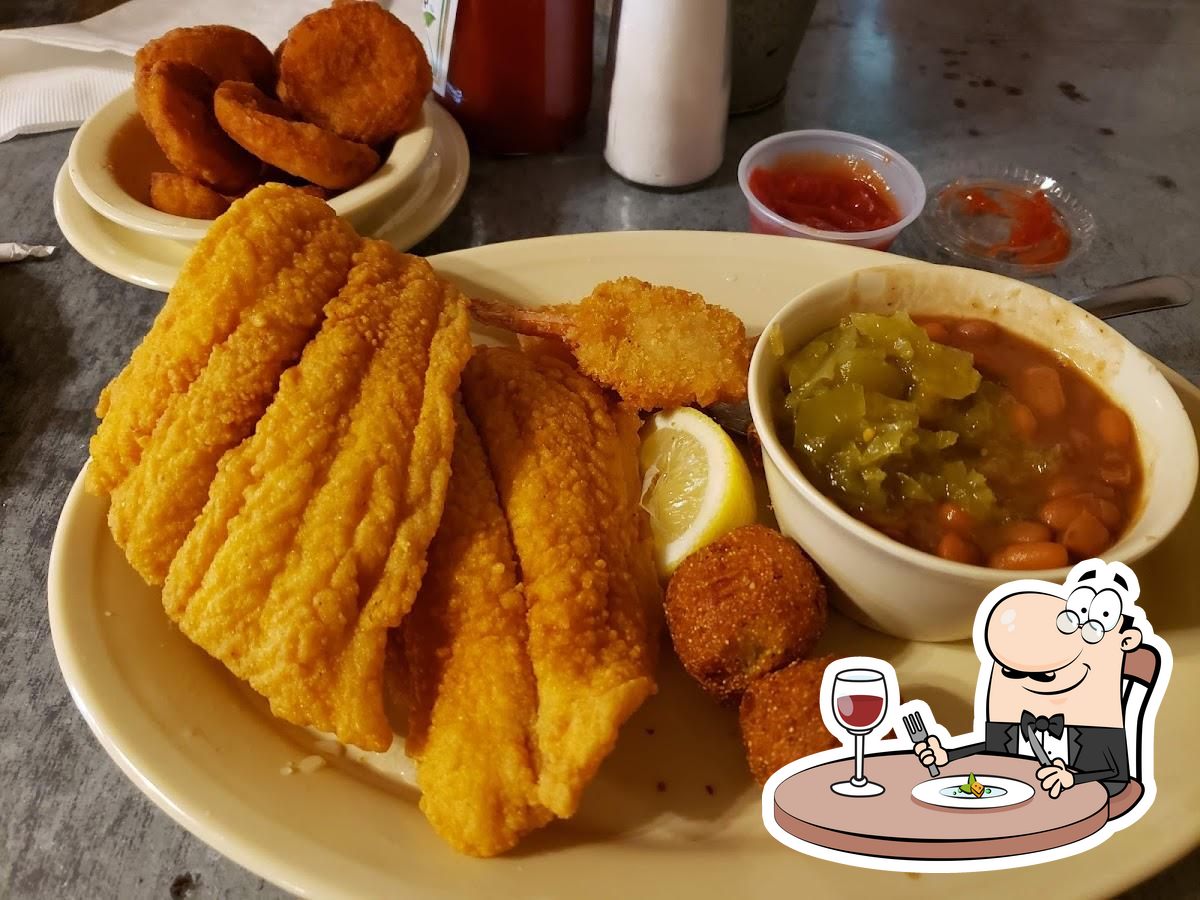 Huck's Catfish - Looks like the weather has other plans for him today  ladies 🤷🏼. Come join us from 11-9 for an early valentine day lunch or  dinner. Can't wait to see