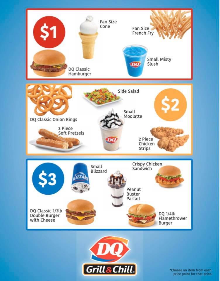 Menu at Dairy Queen Grill & Chill fast food, Saint Croix Falls, Glacier Dr