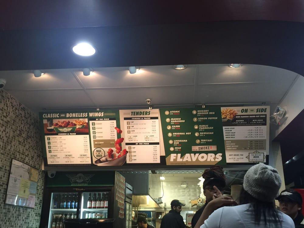 Menu at Wingstop restaurant, Fairfield, Gateway Blvd Ste C