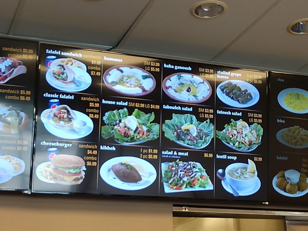 Menu at Pita Land Grill & Halal Meat Shop restaurant, Fishers