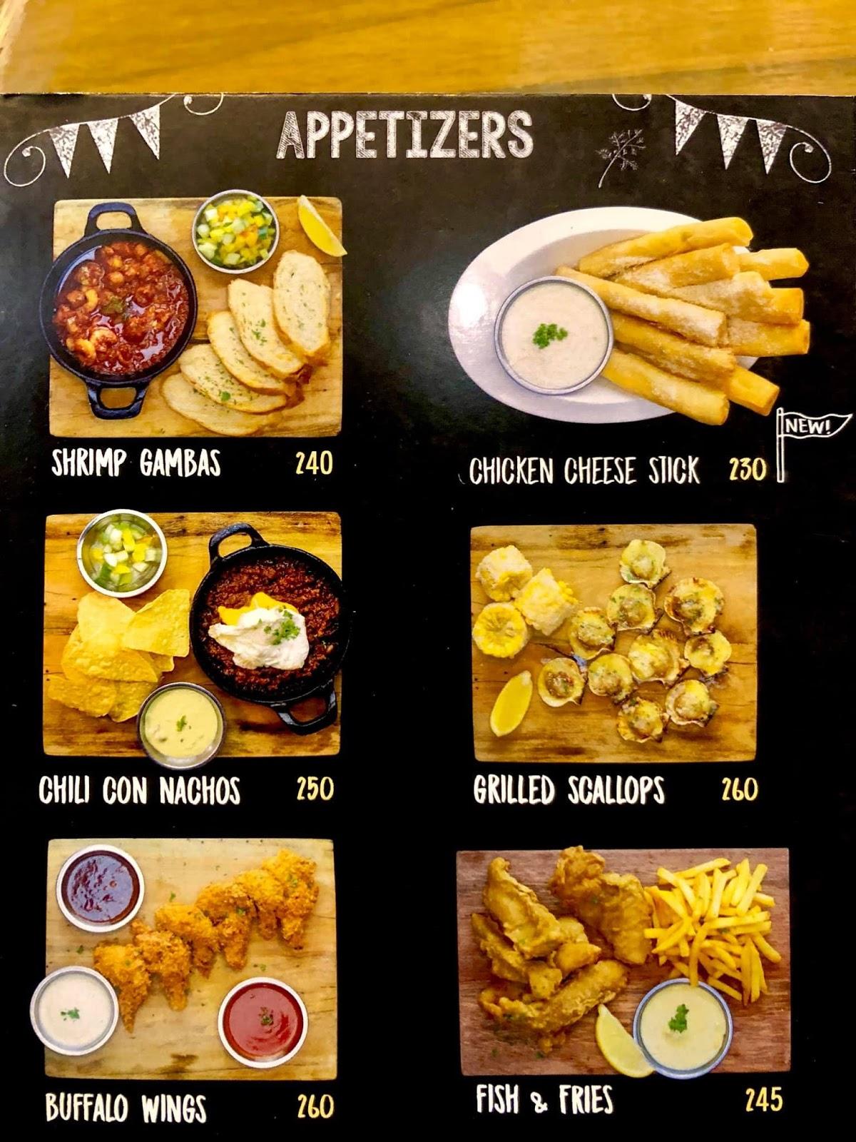 tumeas menu