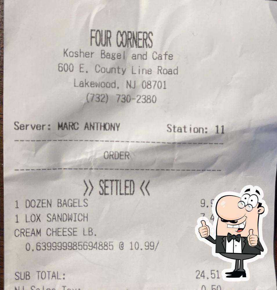Four Corners Kosher Bagel & Cafe, 600 E County Line Rd in Lakewood