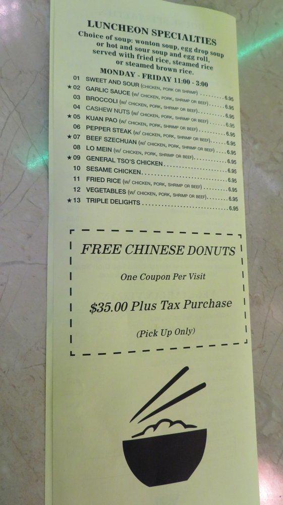 Menu at Oriental Kitchen Restaurant, Pflugerville