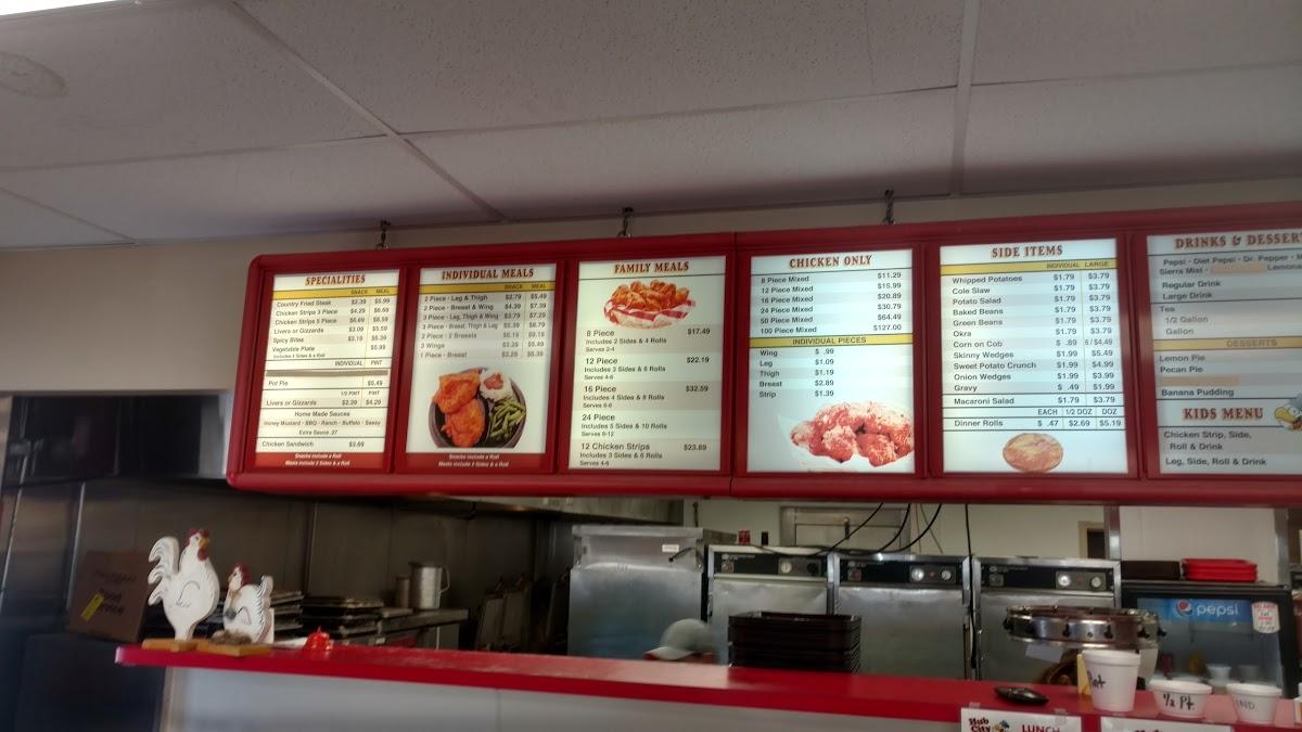 Menu at Hub City Chicken & More fast food, Spartanburg