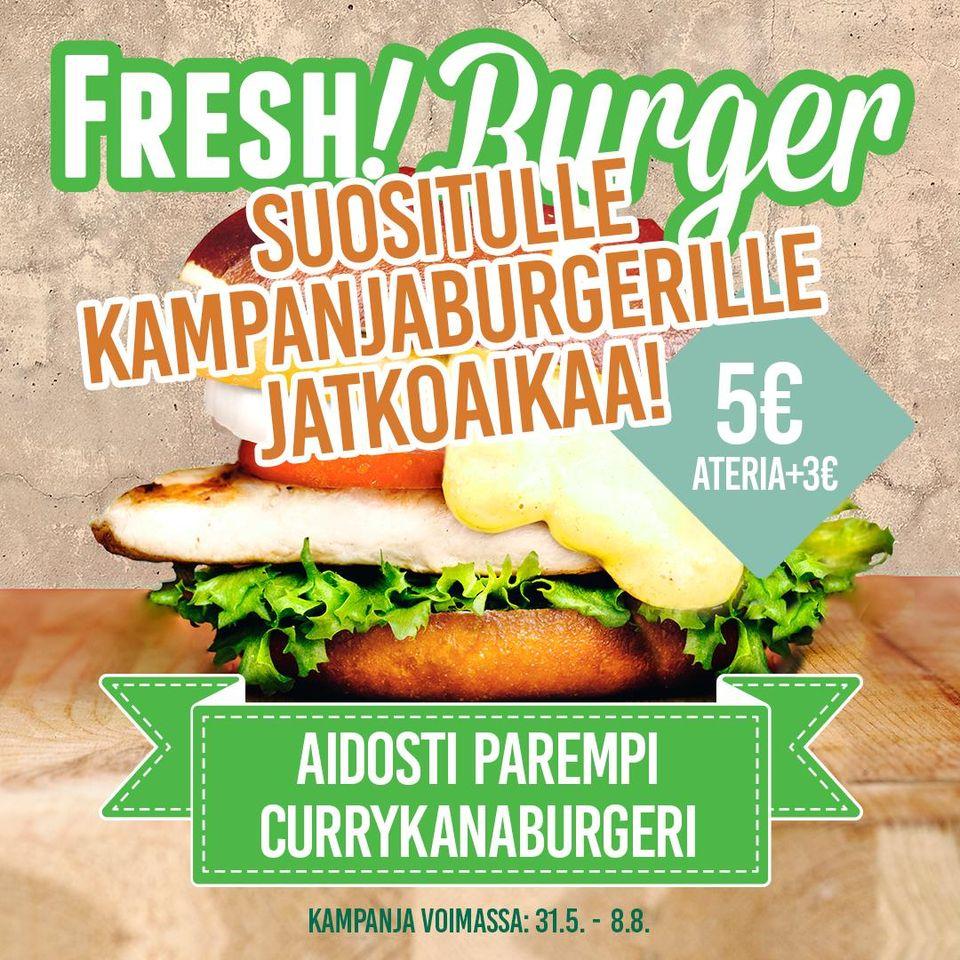 Ресторан Fresh! Burger, Юливиеска - Отзывы о ресторане