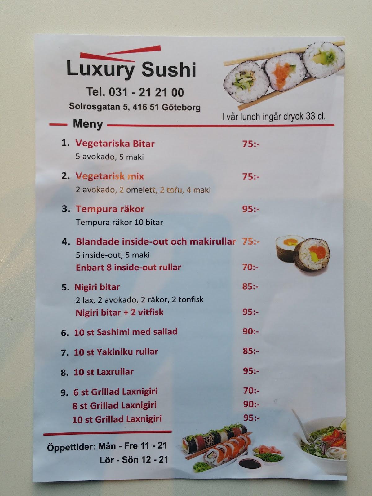 sushi luxury