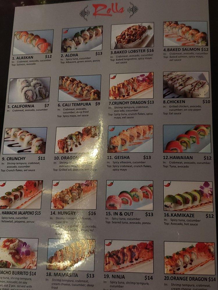 Menu At Shiki Sushi Teppan Bbq Sports Bar San Bernardino