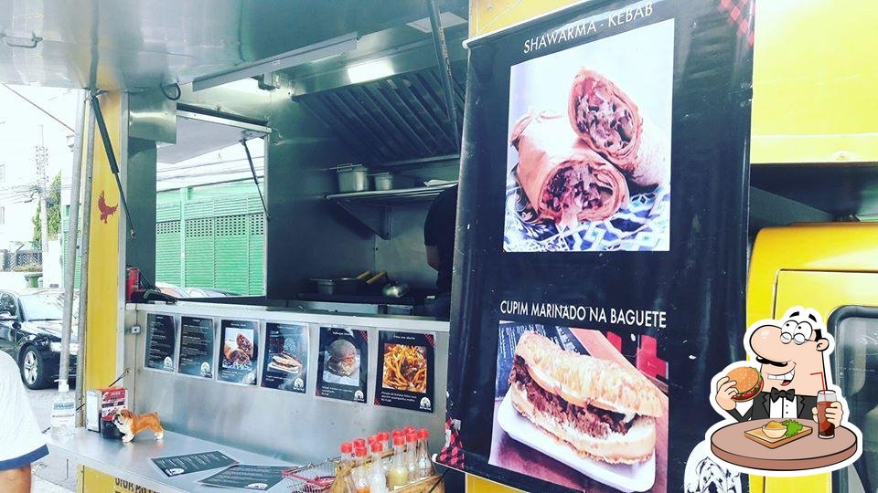 Bull food truck shawarma kebab, São Paulo