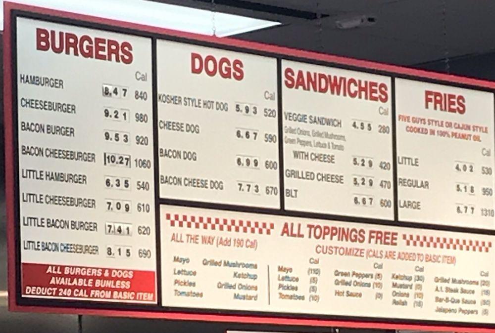 Updated Five Guys Menu Prices Secret Items (2023), 43% OFF