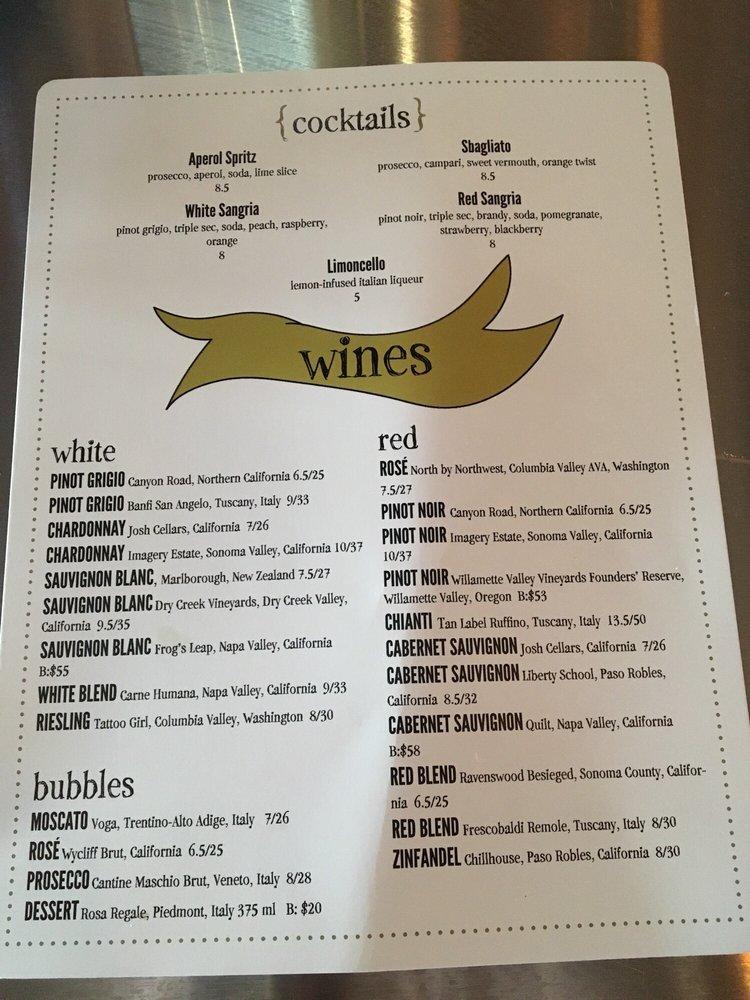 Menu at Papa Paul's Brick Oven Pizza & Pasta pub & bar, Litchfield Park