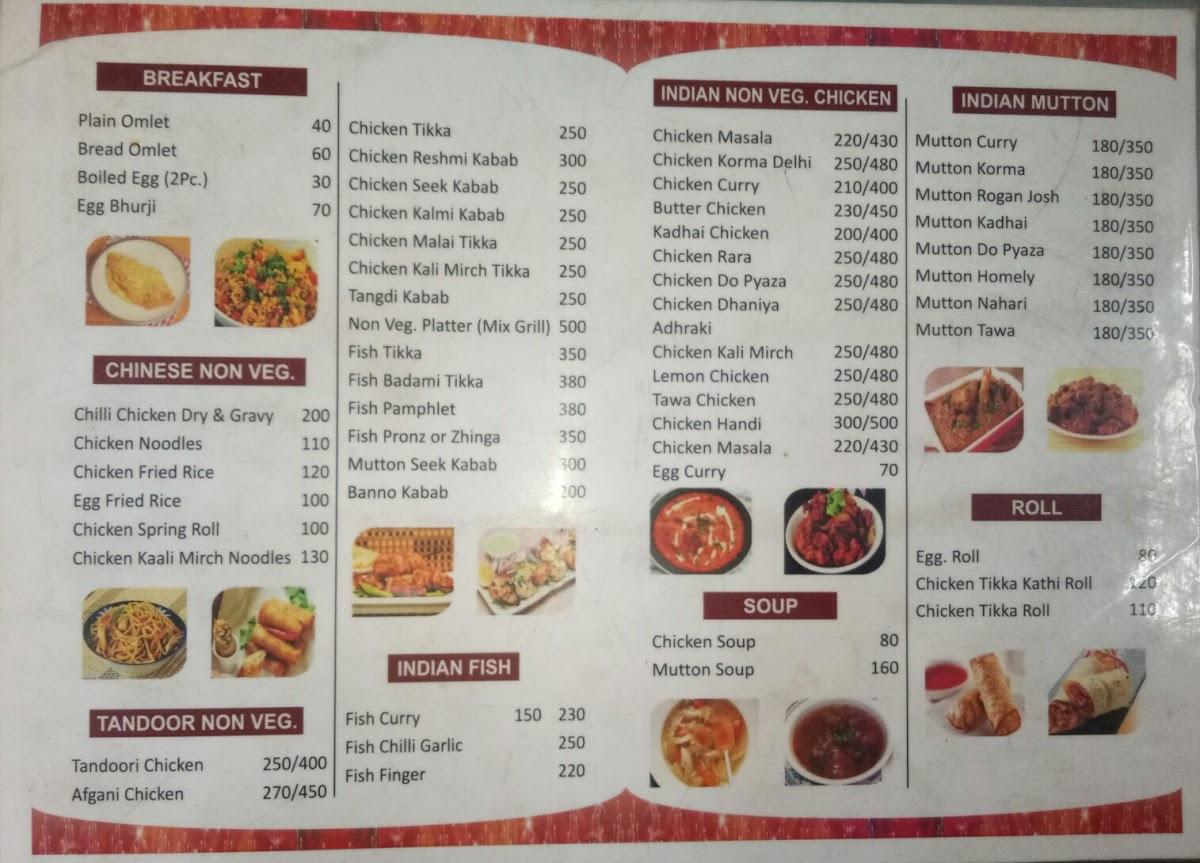Menu at Food Xpress, Gurugram