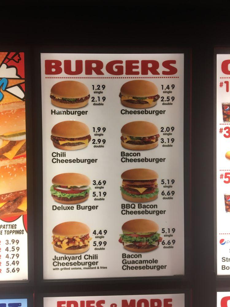 Menu at Hamburger Stand fast food, Casper, E 2nd St