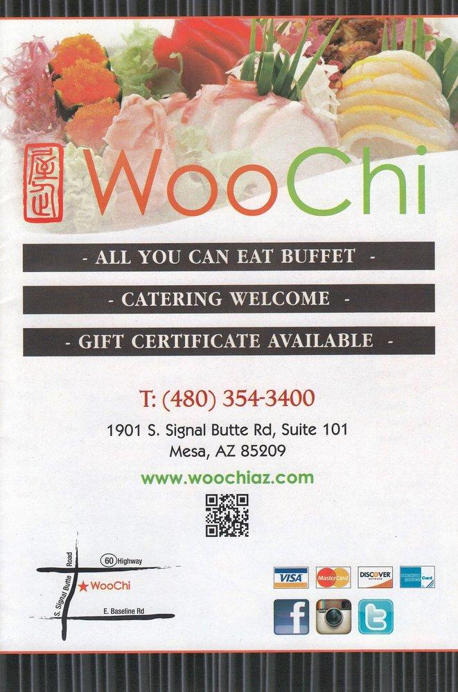 WooChi super buffet in Mesa - Restaurant menu and reviews