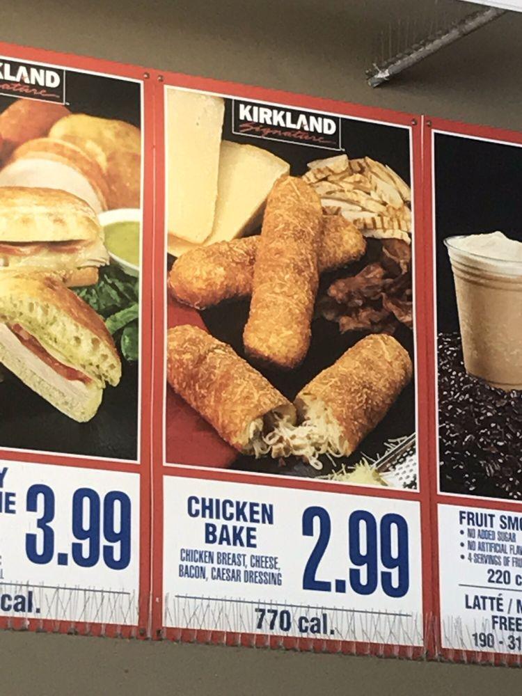 Menu at Costco Food Court pizzeria, Hawthorne, Hindry Ave