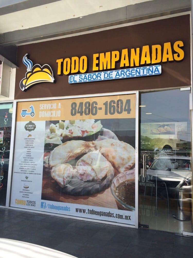 Todo Empanadas, Monterrey, Av Lázaro Cárdenas 1500 - carta y opiniones del  restaurante argentina