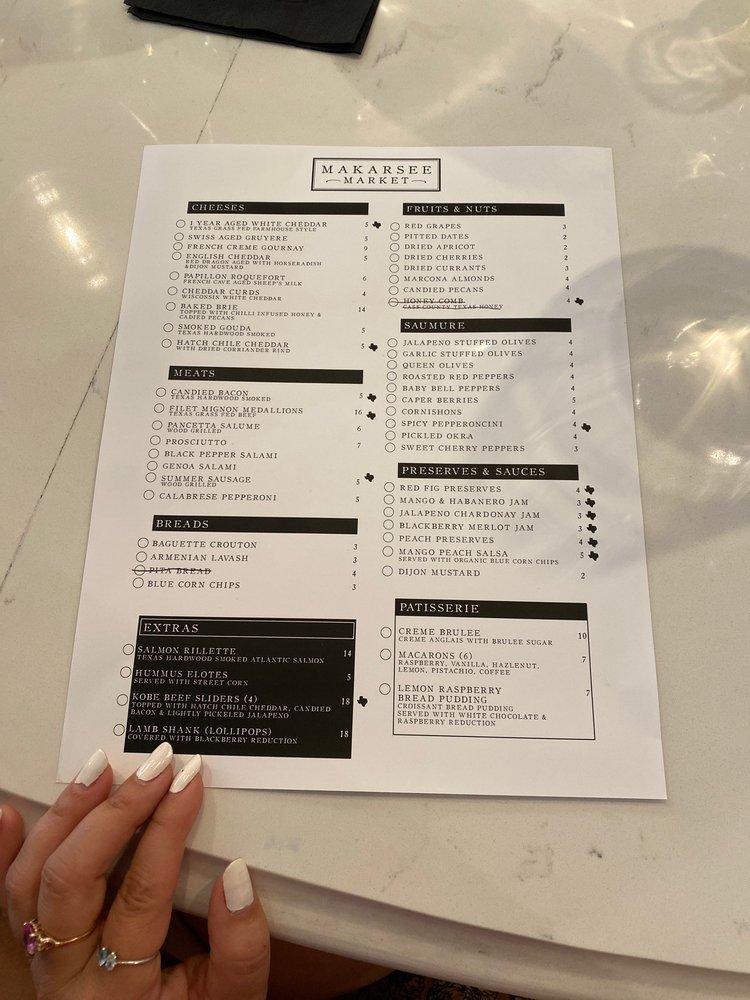 Menu at Barrel 99 Bar Grill, Flower Mound