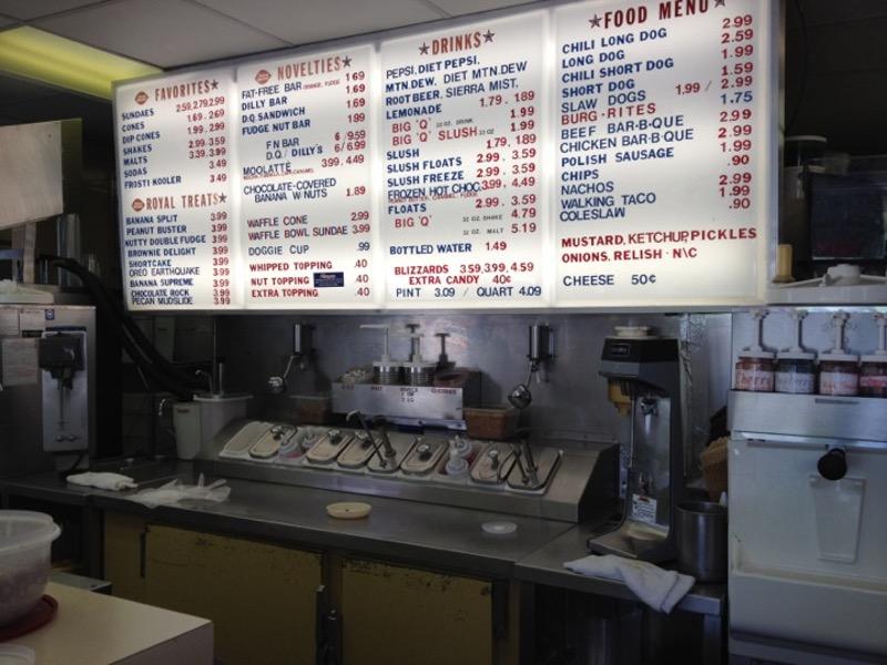 Menu at Dairy Queen fast food, Miamisburg, 326 S Main St