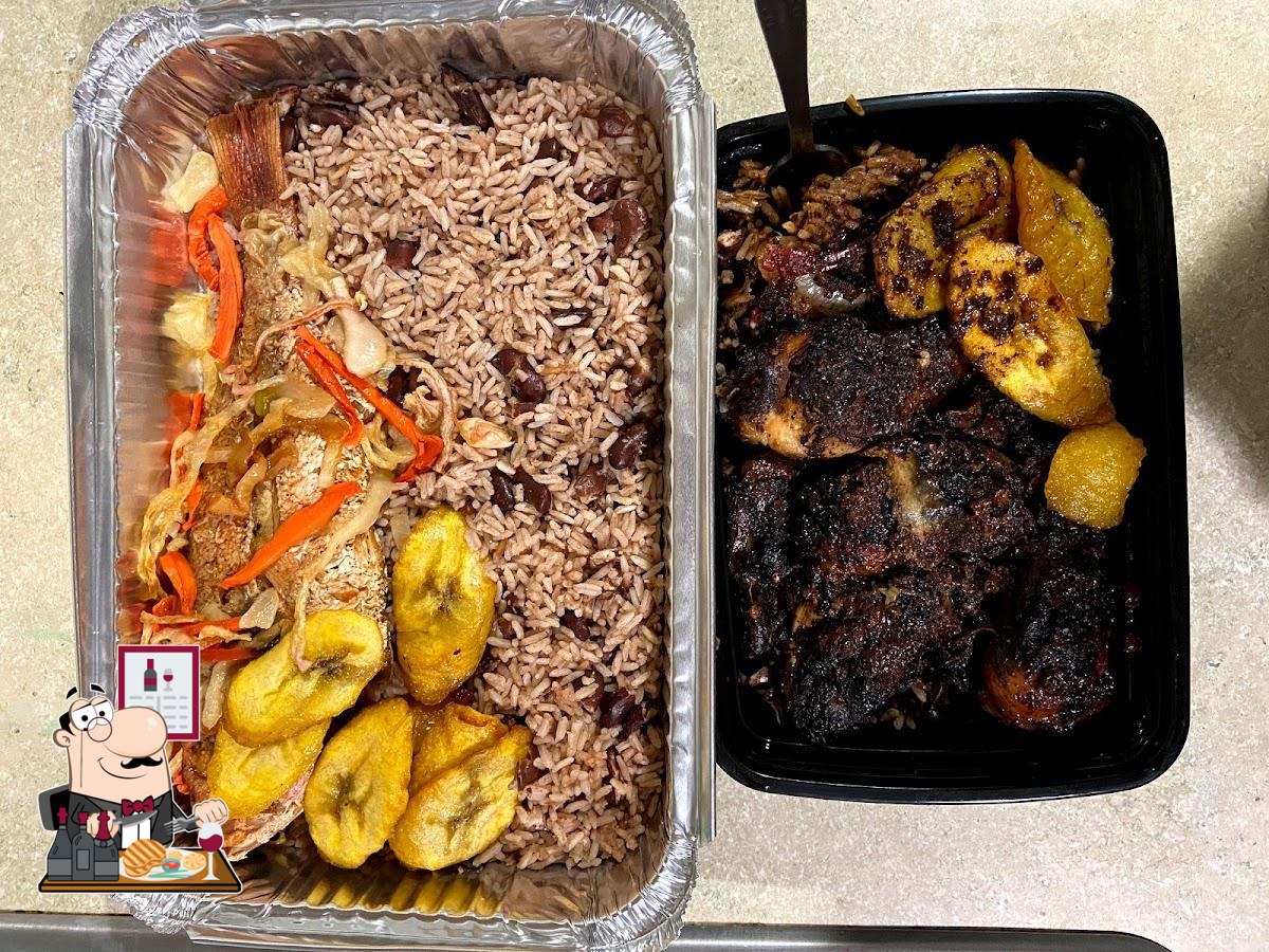 Island Jerk Caribbean Cuisine, 9 Station Dr in Wyandanch Restaurant