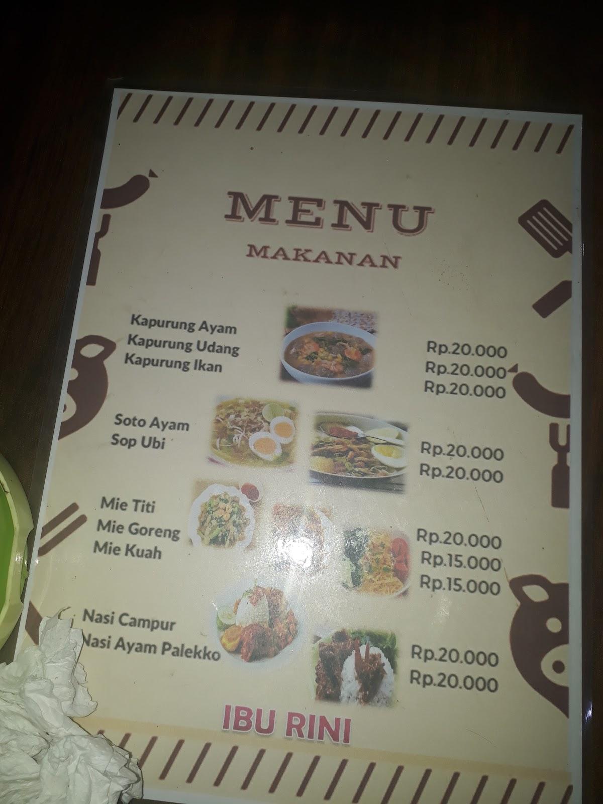 Menu At Bakso Isam Restaurant Makassar