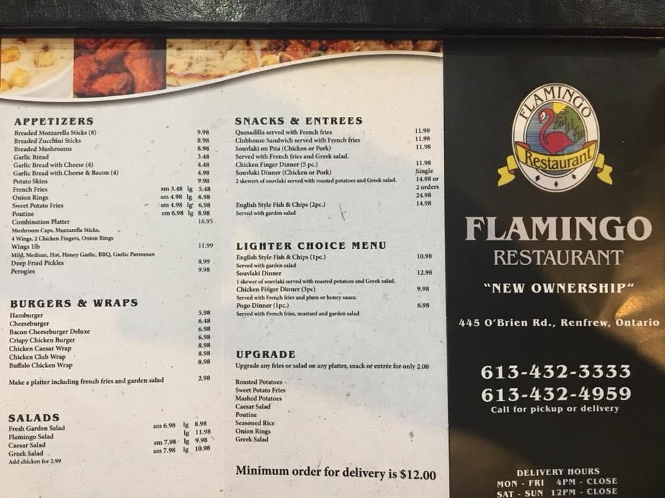 Menu at 1 restaurant, Renfrew
