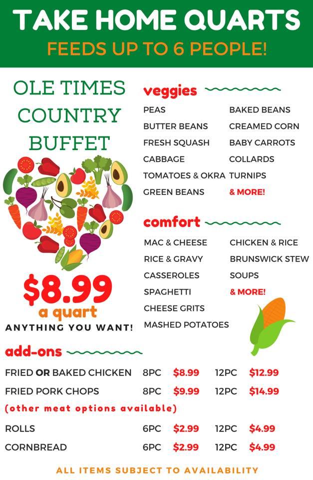 menu-at-ole-times-country-buffet-restaurant-hinesville