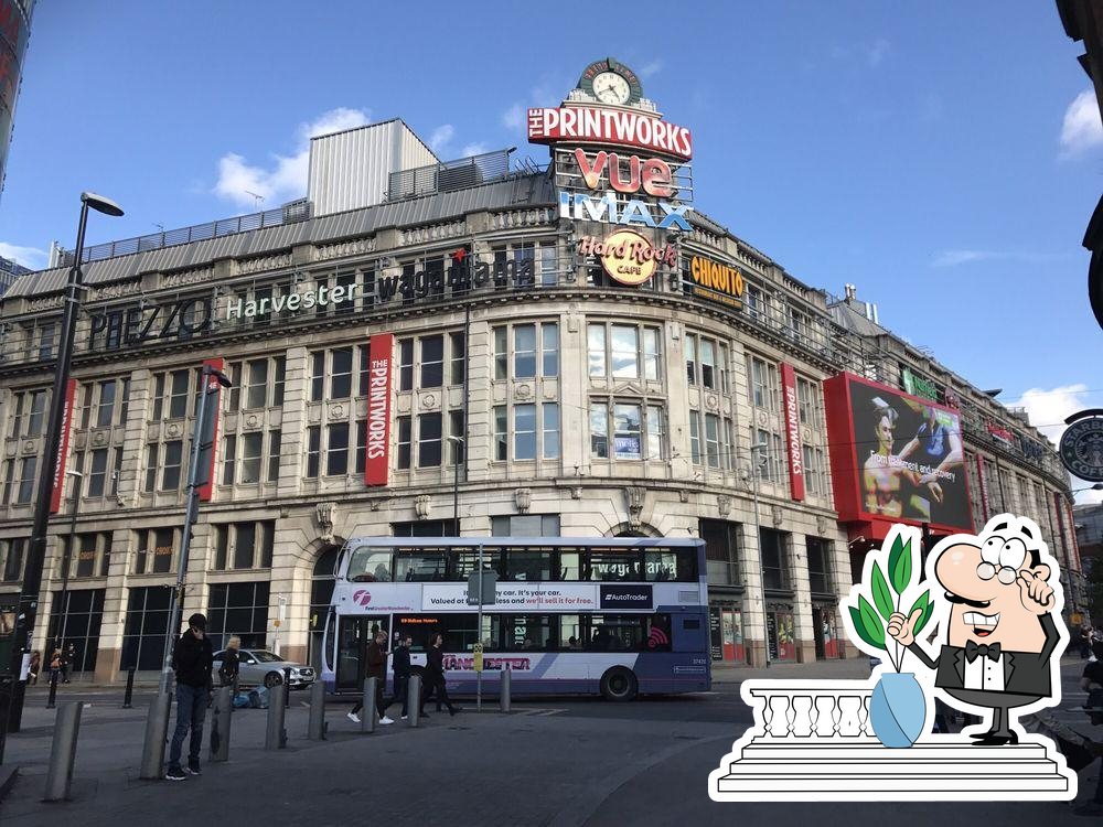 Printworks in Manchester Restaurant menu and reviews