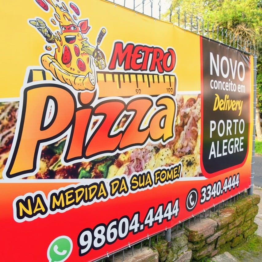 Metro Pizza @metropizzars . 📌Av. Prof. Paula Soares, 347 - Jardim