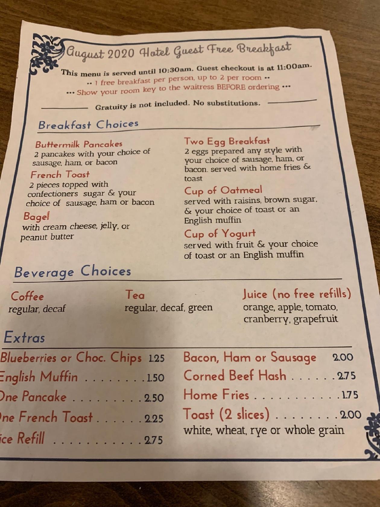 Hancock Md Restaurants