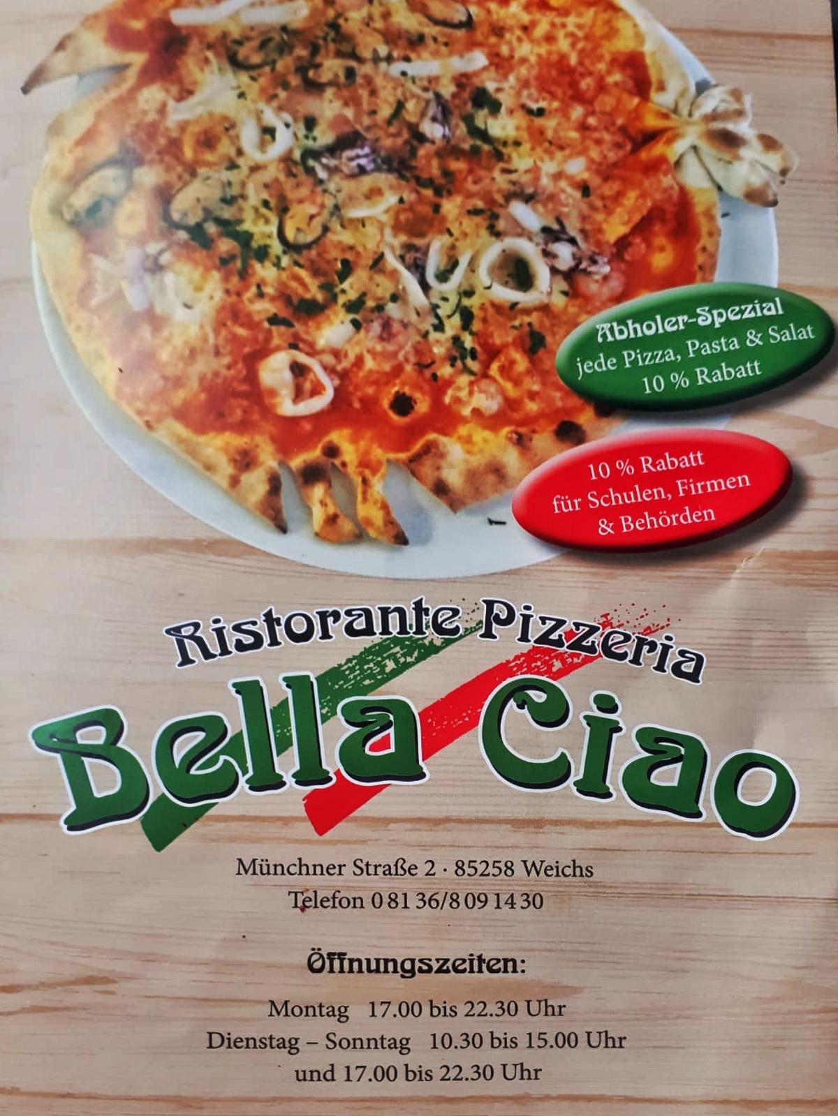 Ristorante Pizzeria Bella Ciao, Weichs - Critiques de restaurant