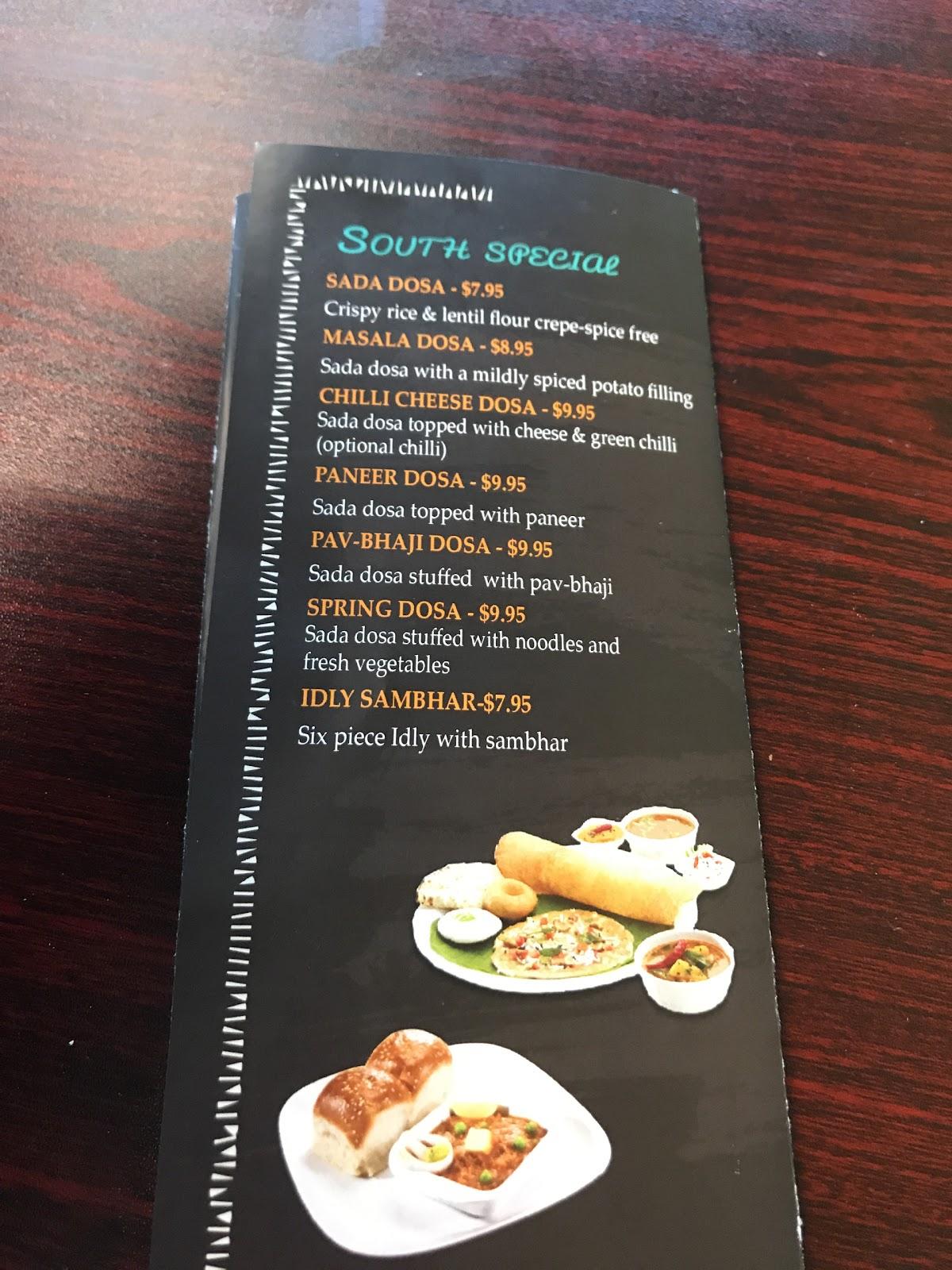 Menu at Tasty Indian Cuisine restaurant, Kent