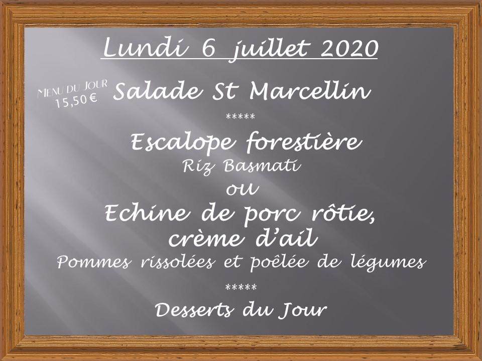 Menu au Brasserie du Parc restaurant, Orléans