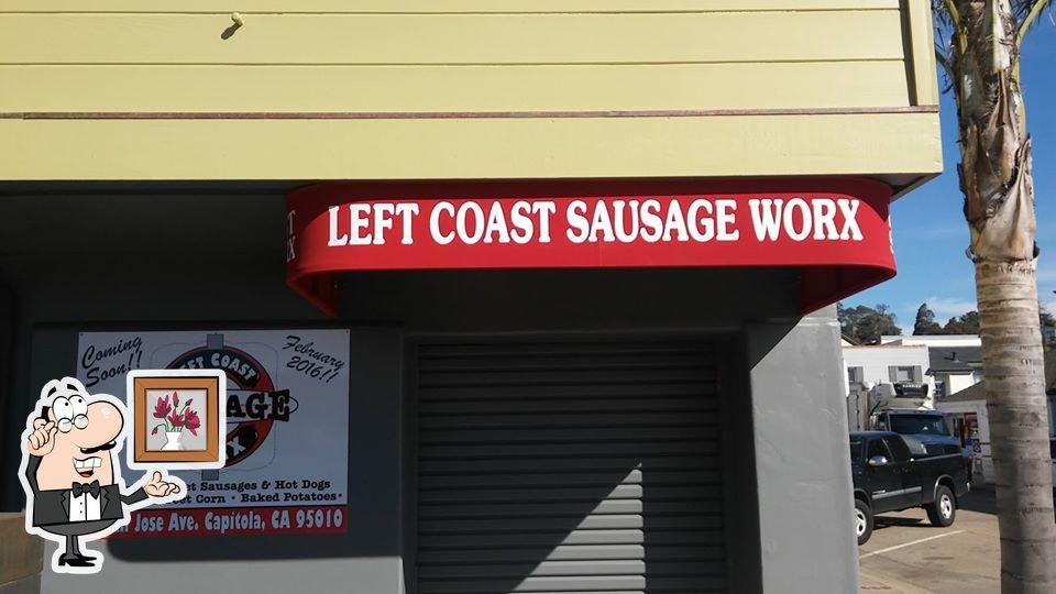 Left Coast Sausage Worx in Capitola Restaurant menu and reviews